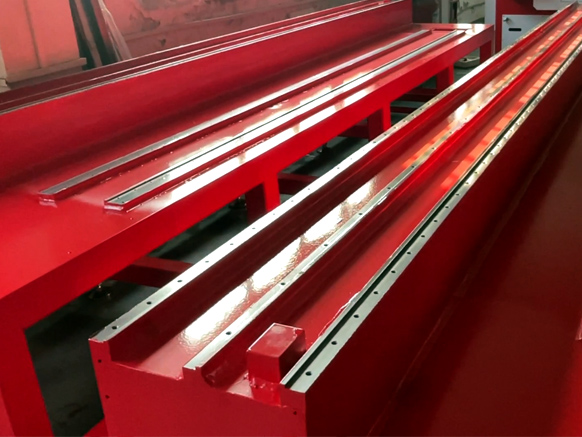 Stress-Relieved Heavy-Duty Machine Structure